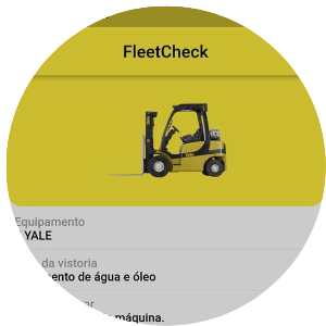 FleetCheck checklist de Empilhadeiras